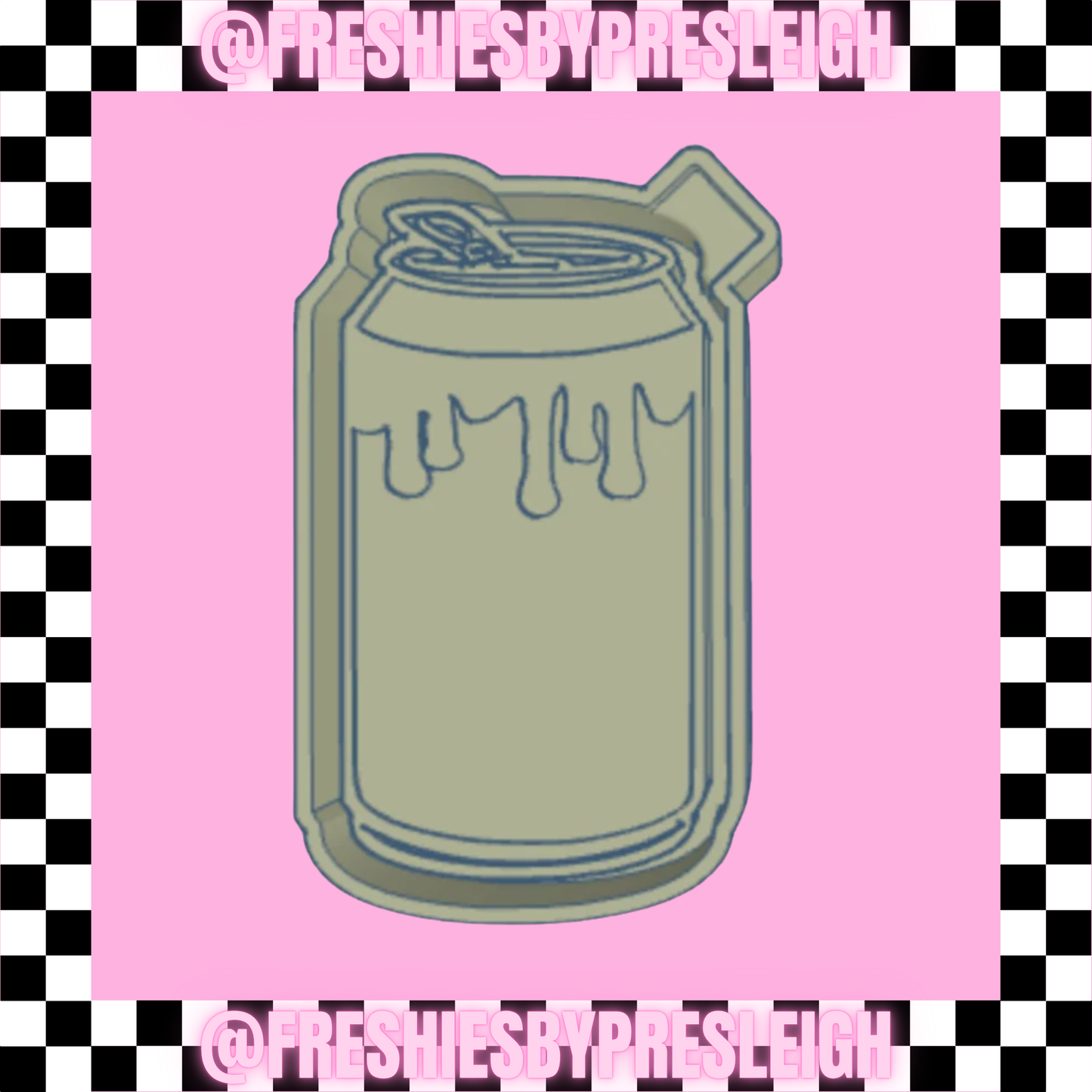 Drip Can Freshie Mold