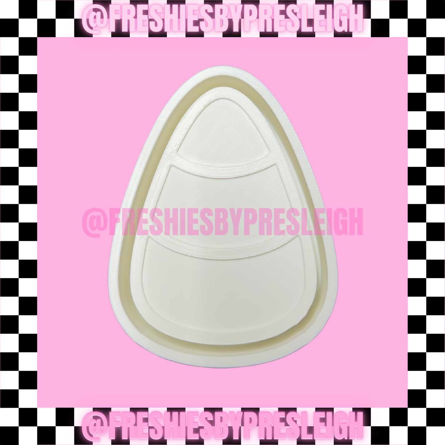 Candy Corn Freshie Mold