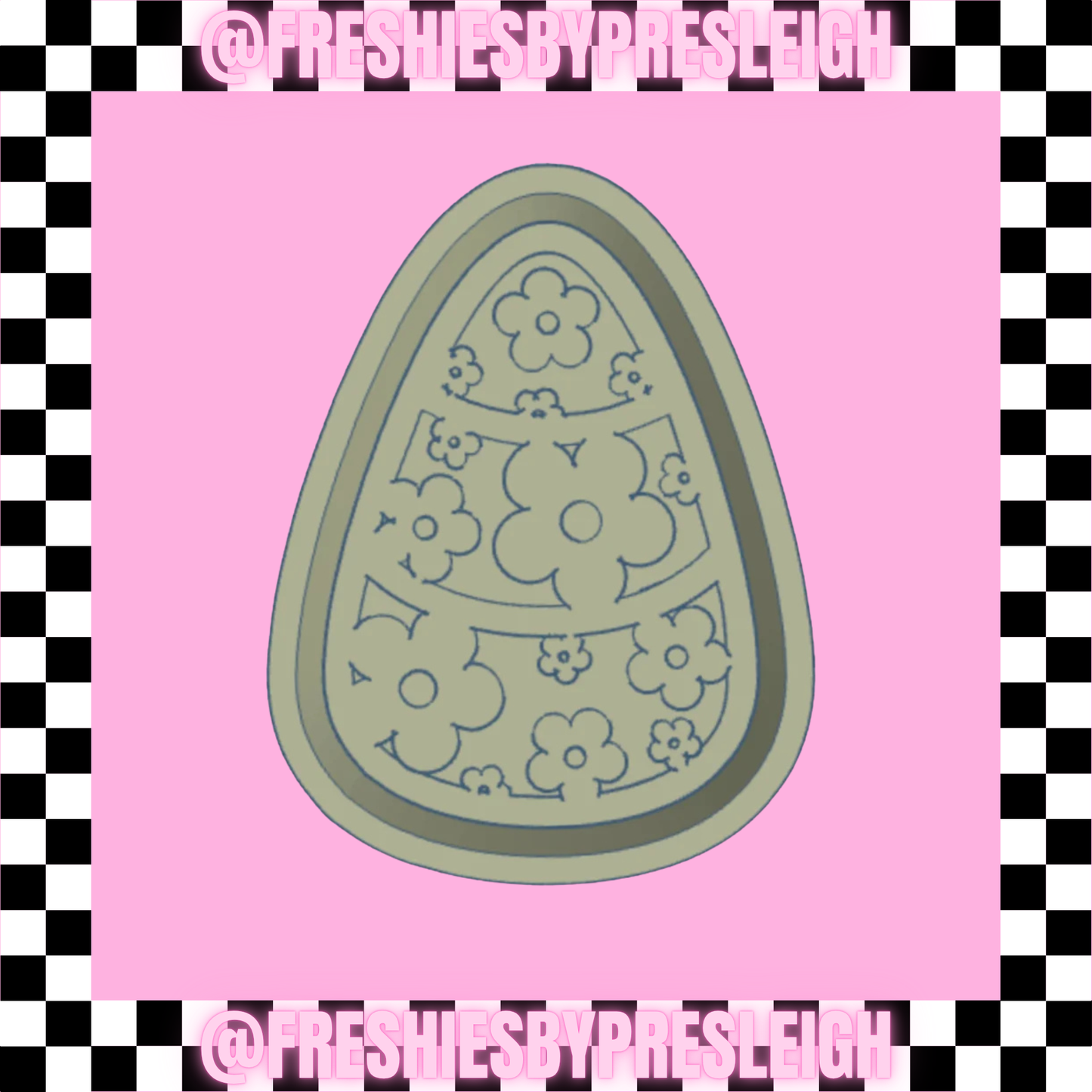 Floral Candy Corn Freshie Mold