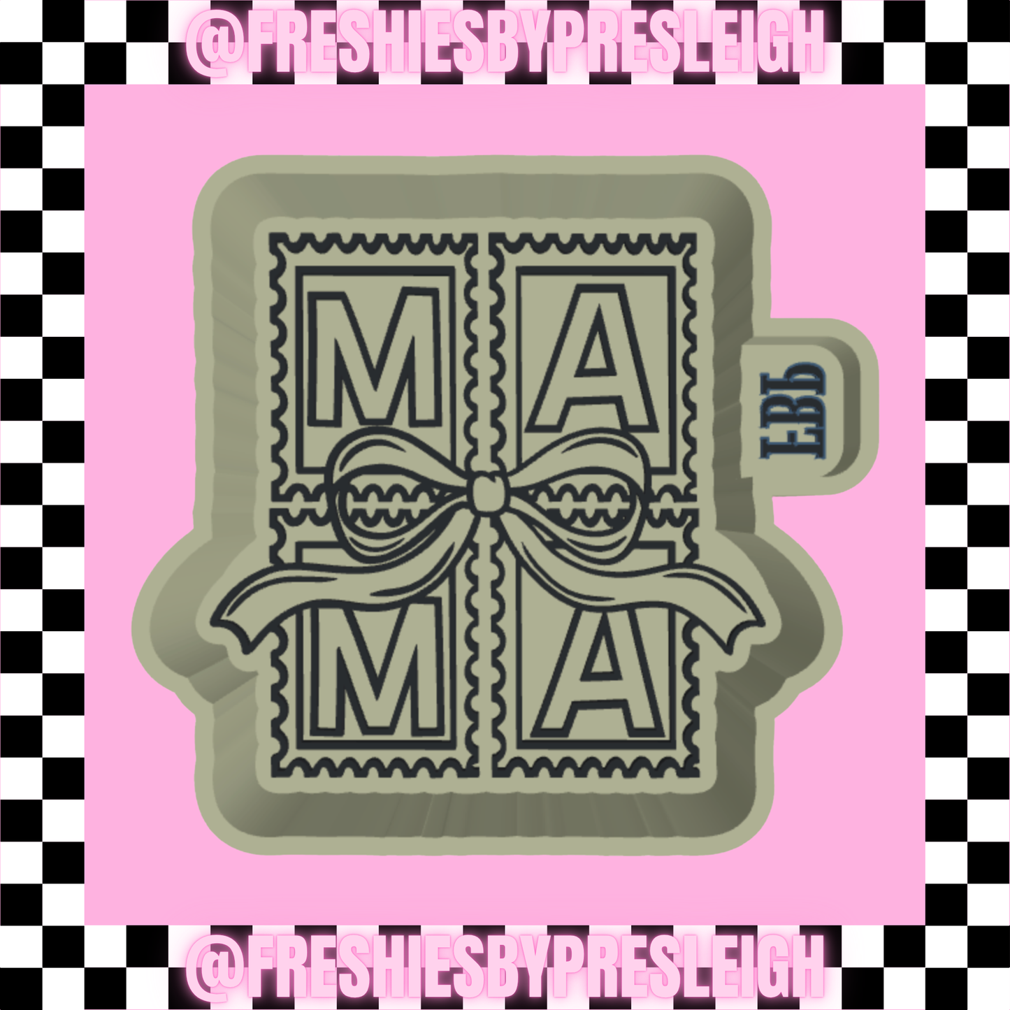 Mama Stamps Freshie Mold