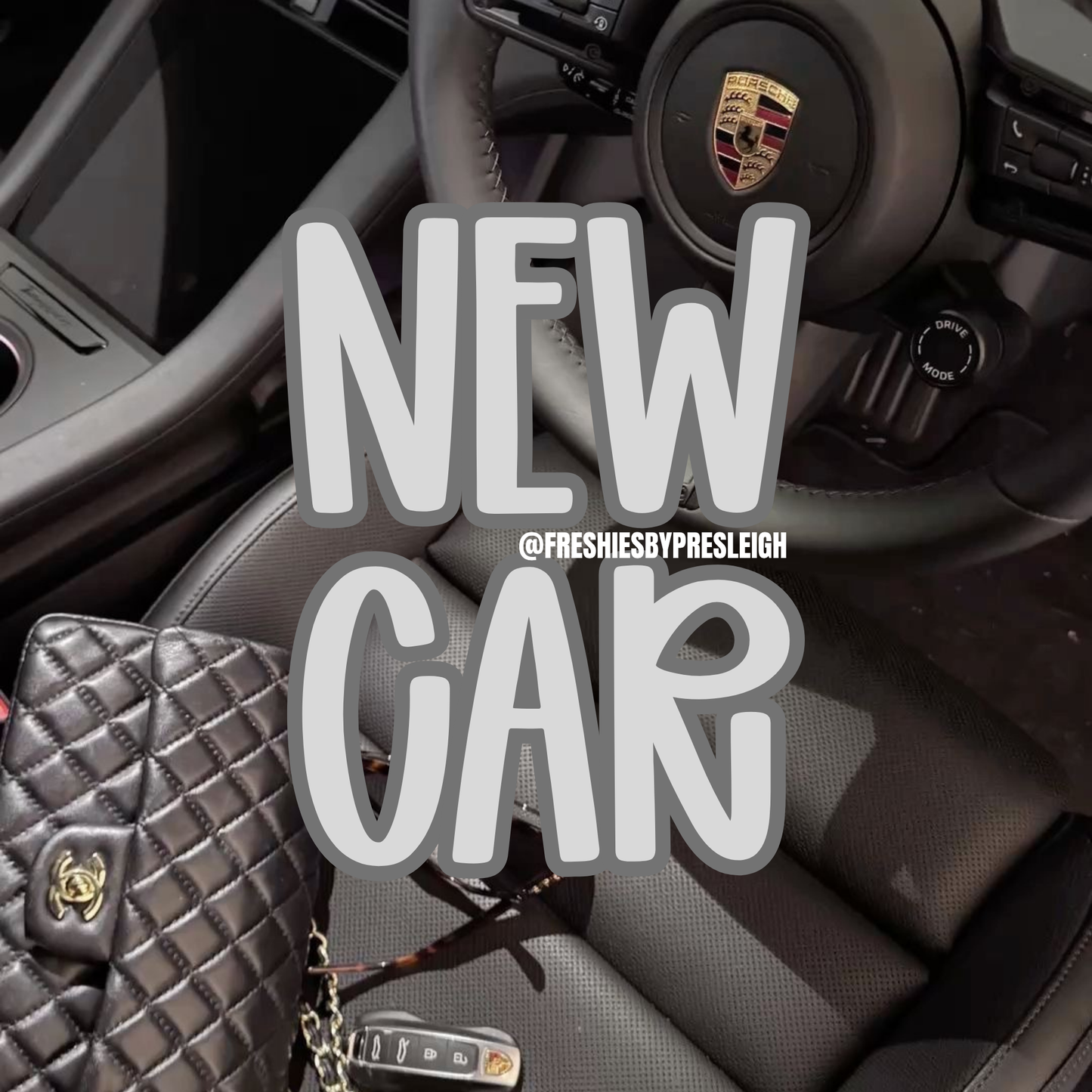 New Car Pre-Scented Freshie Beads
