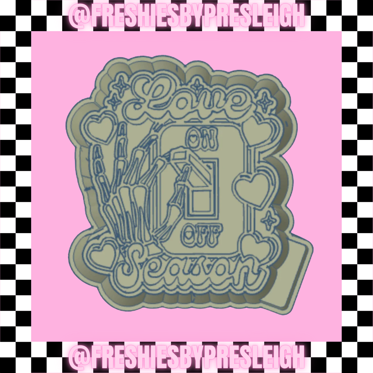 Love Season Freshie Mold