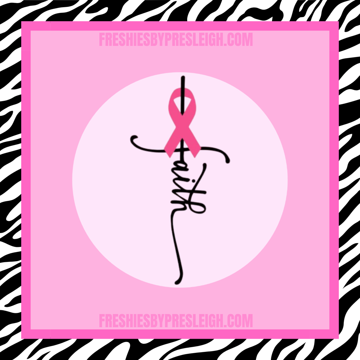 Breast Cancer Faith Cross