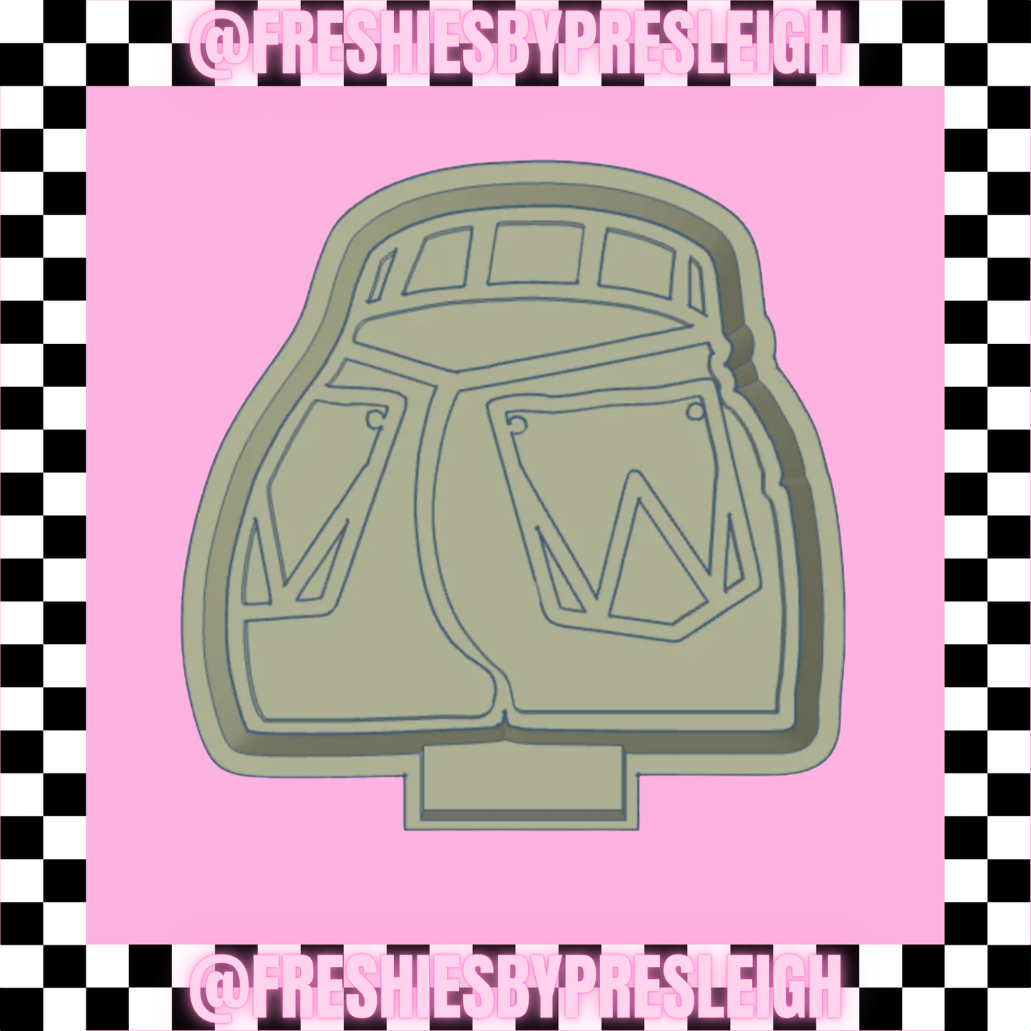 Cowgirl Booty Freshie Mold