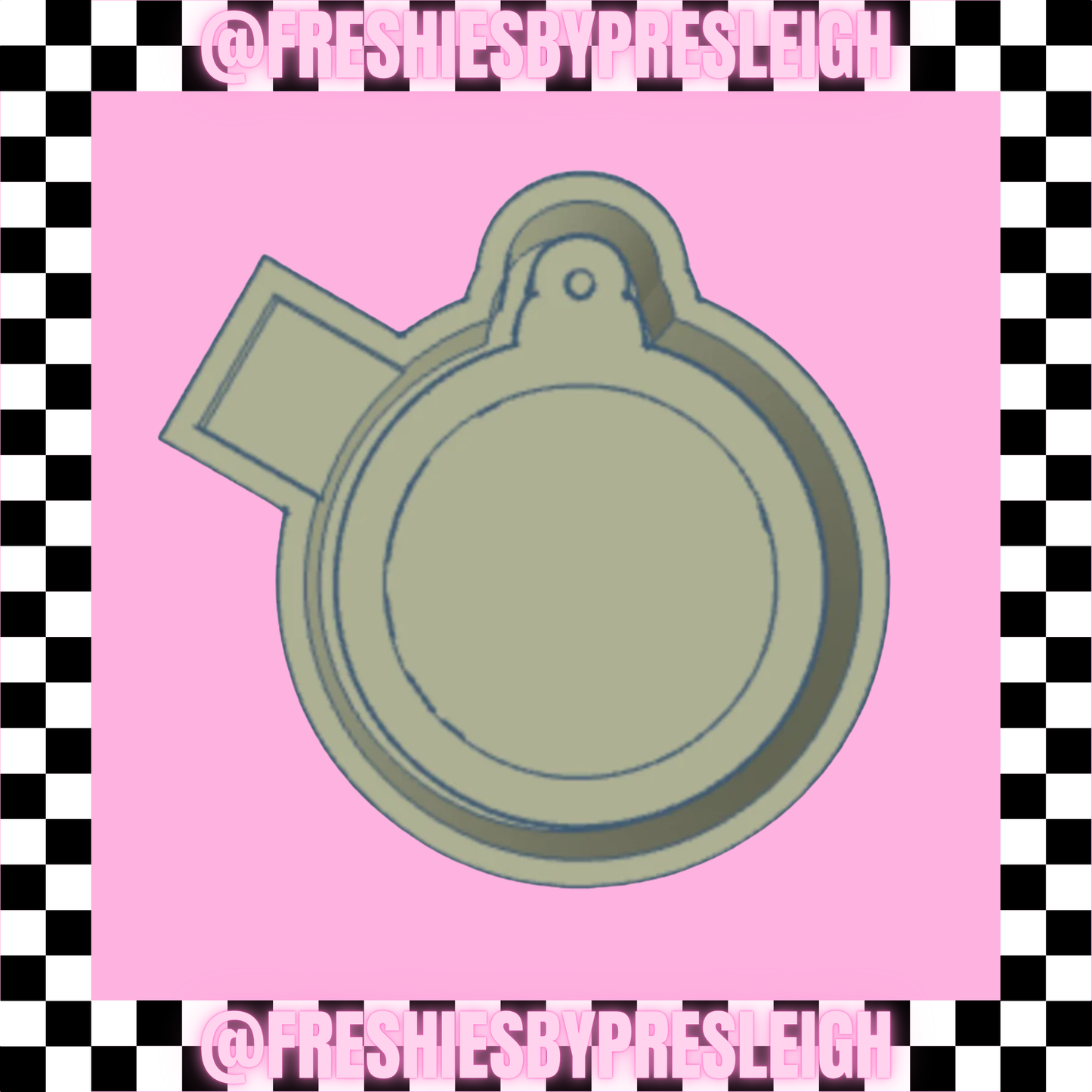 Ornament Freshie Mold