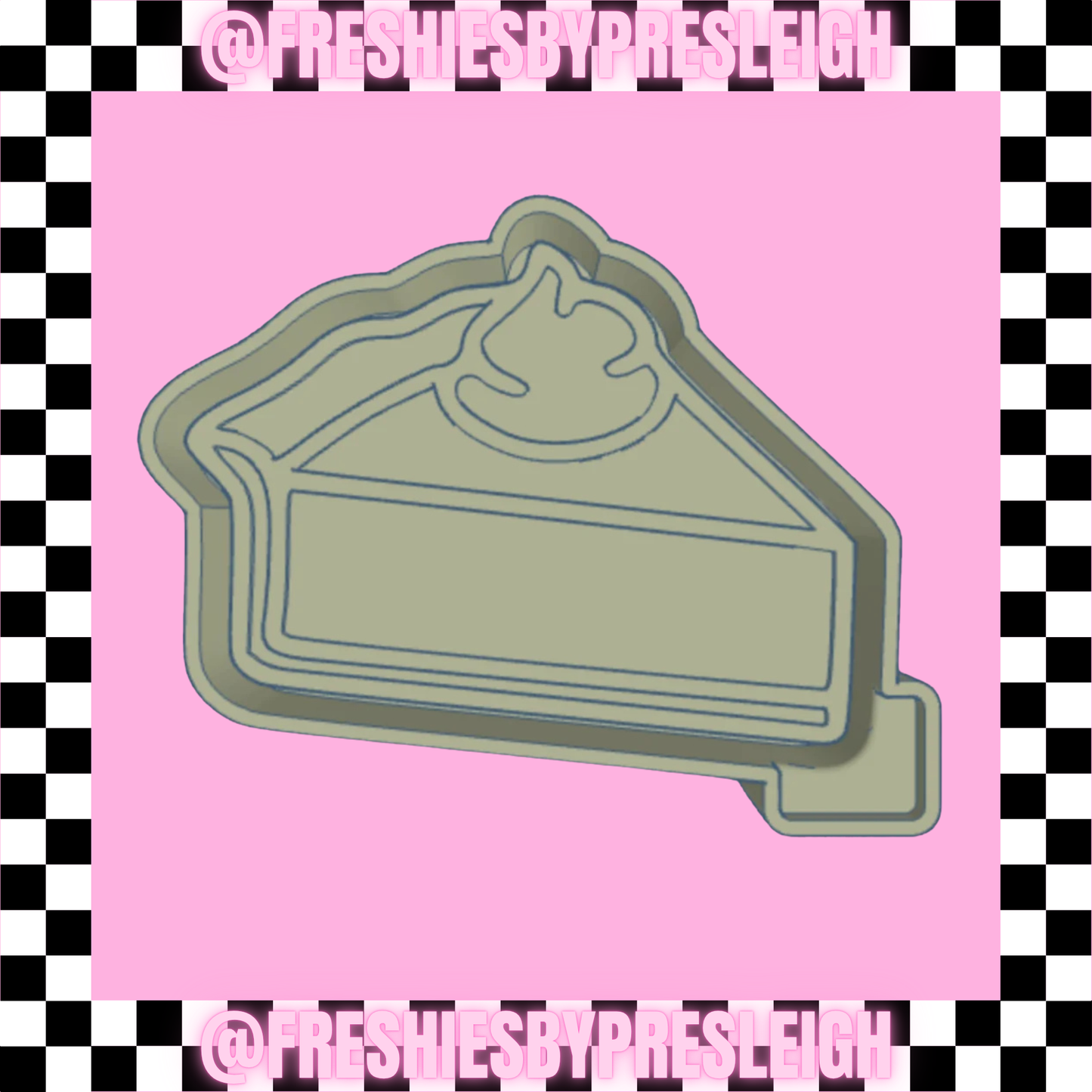 Pumpkin Pie Freshie Mold