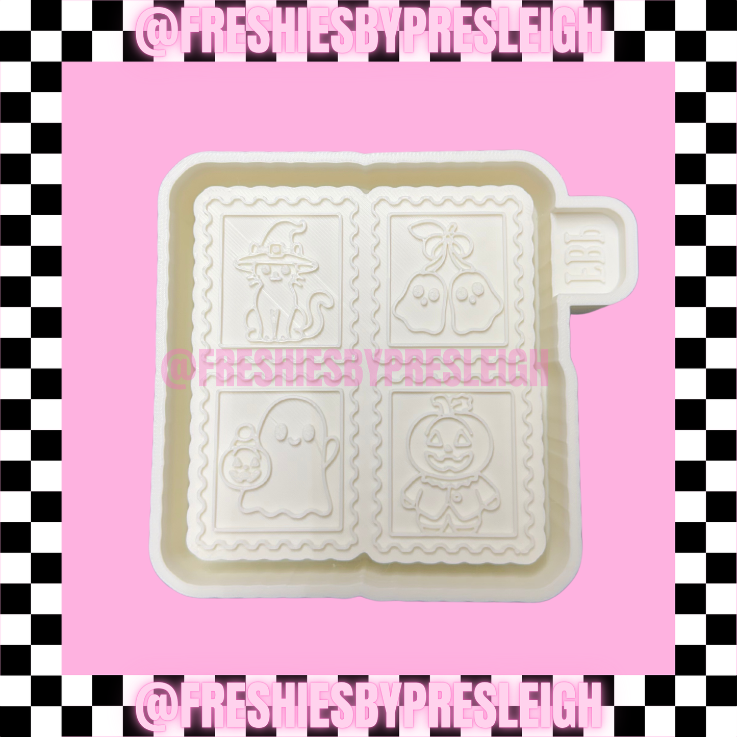 Halloween Stamps Freshie Mold