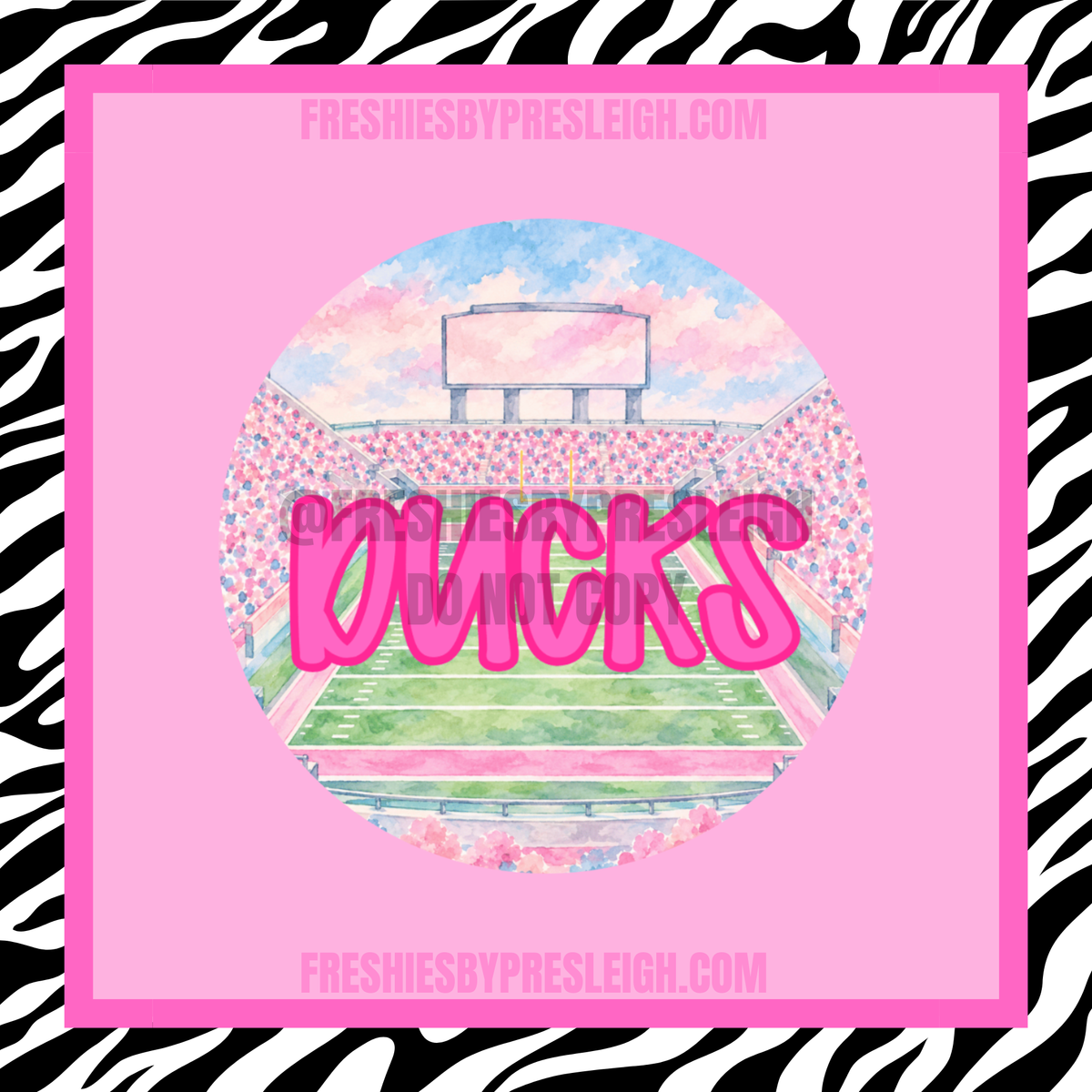 Pastel Ducks Freshie Cardstock