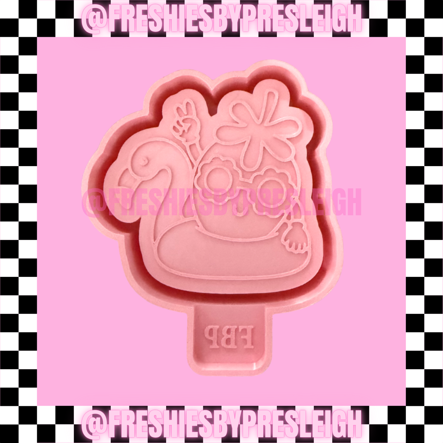 Strawberry Float Freshie Mold