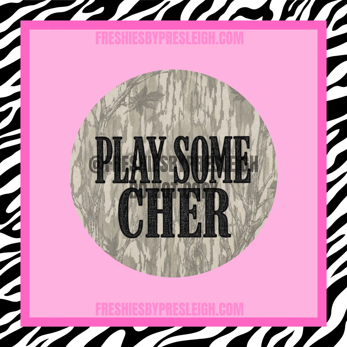 Camo Play Some C Freshie Cardstock