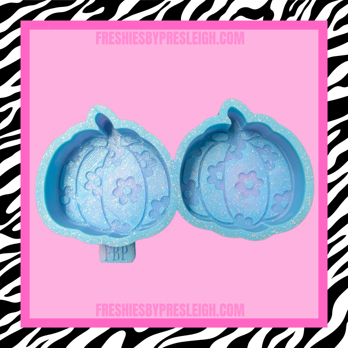 Floral Pumpkin Vents Freshie Mold