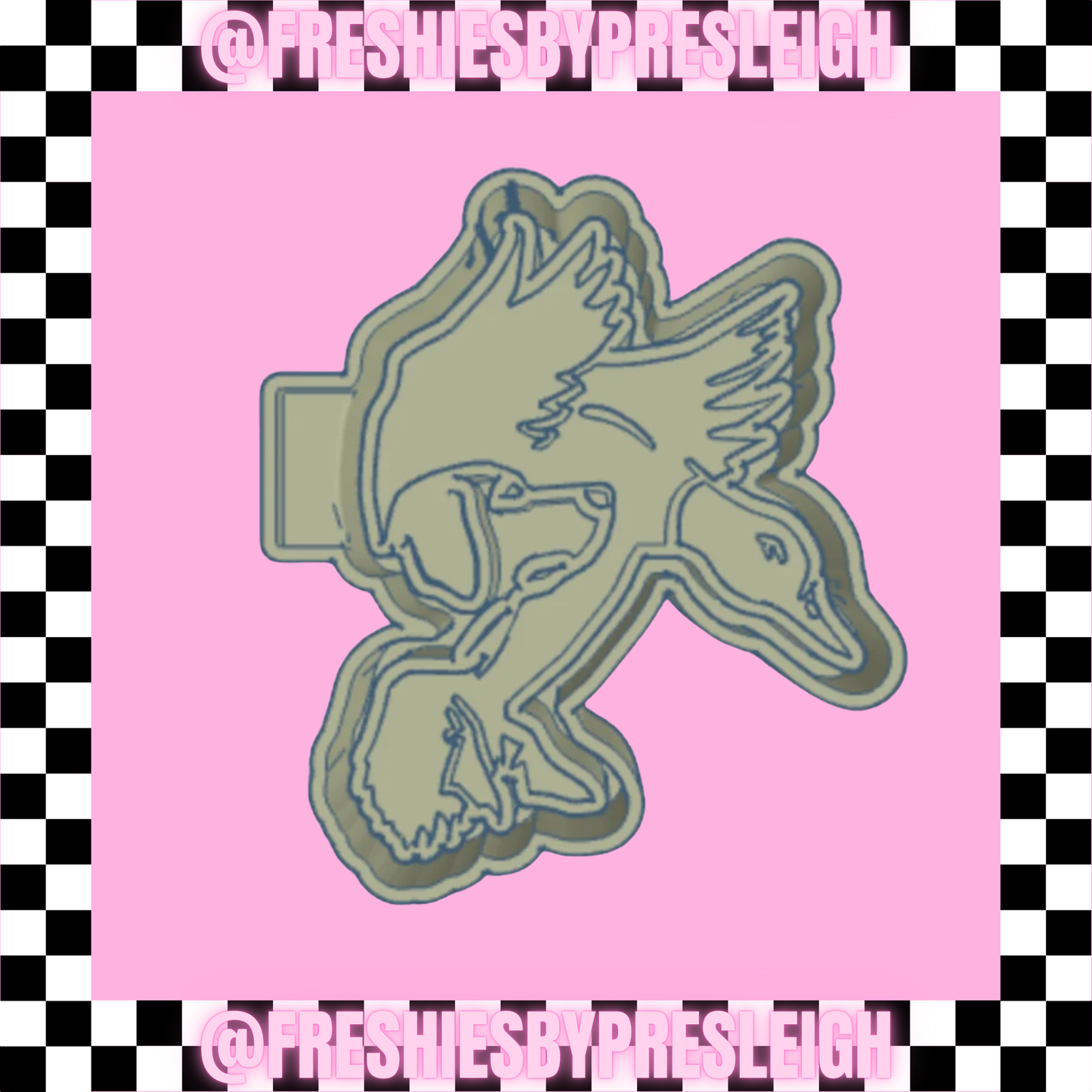 Duck Hunter Freshie Mold