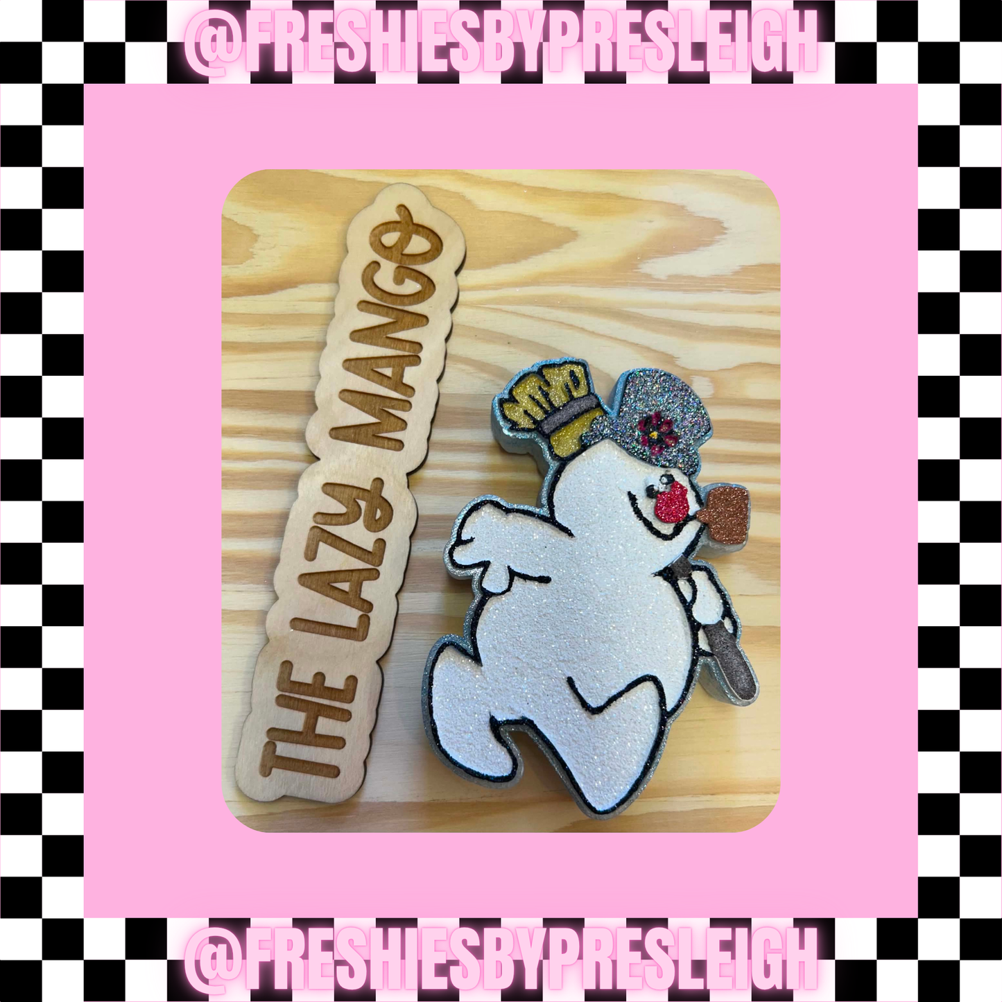 The Snowman Freshie Mold