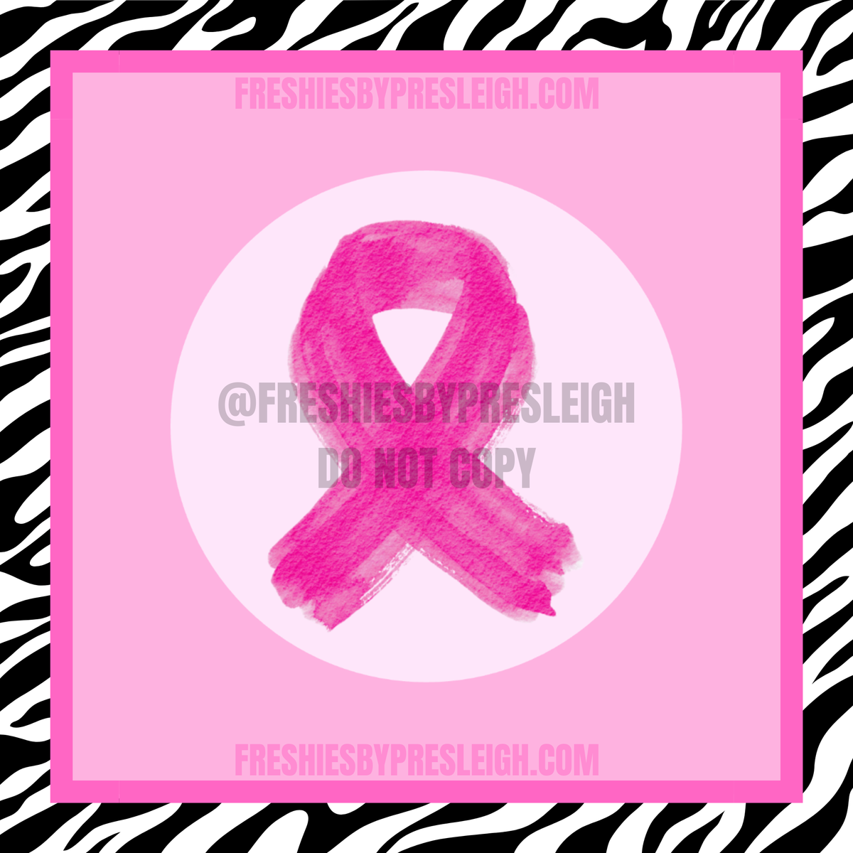 Pink Breast Cancer Ribbon