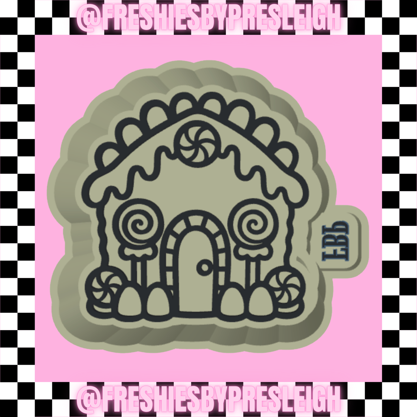 Candy House Freshie Mold