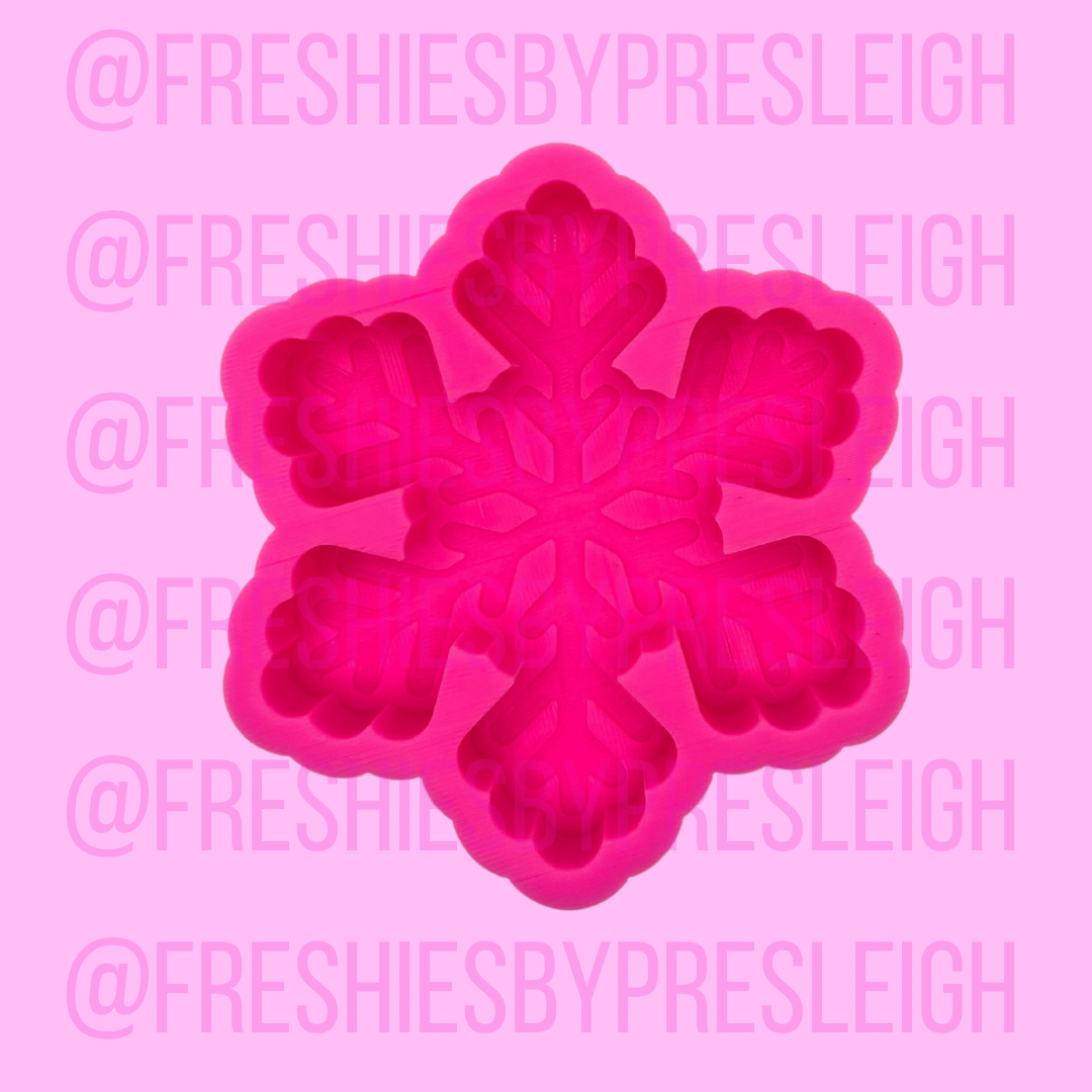 Snowflake Freshie Mold – Freshies By Presleigh