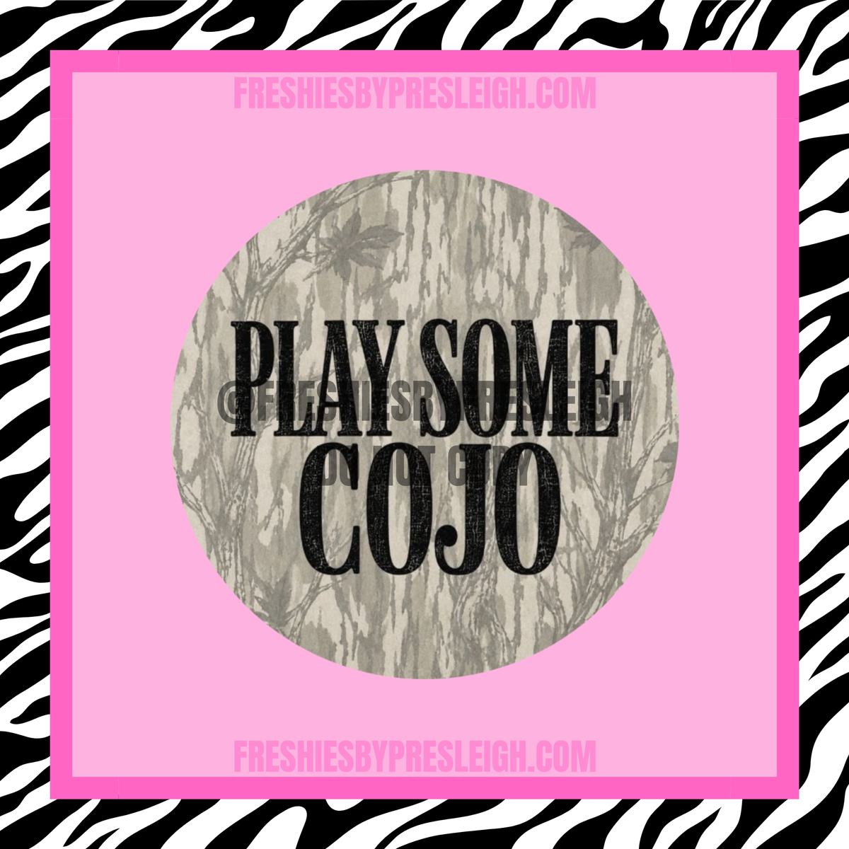 Camo Play Some C Freshie Cardstock