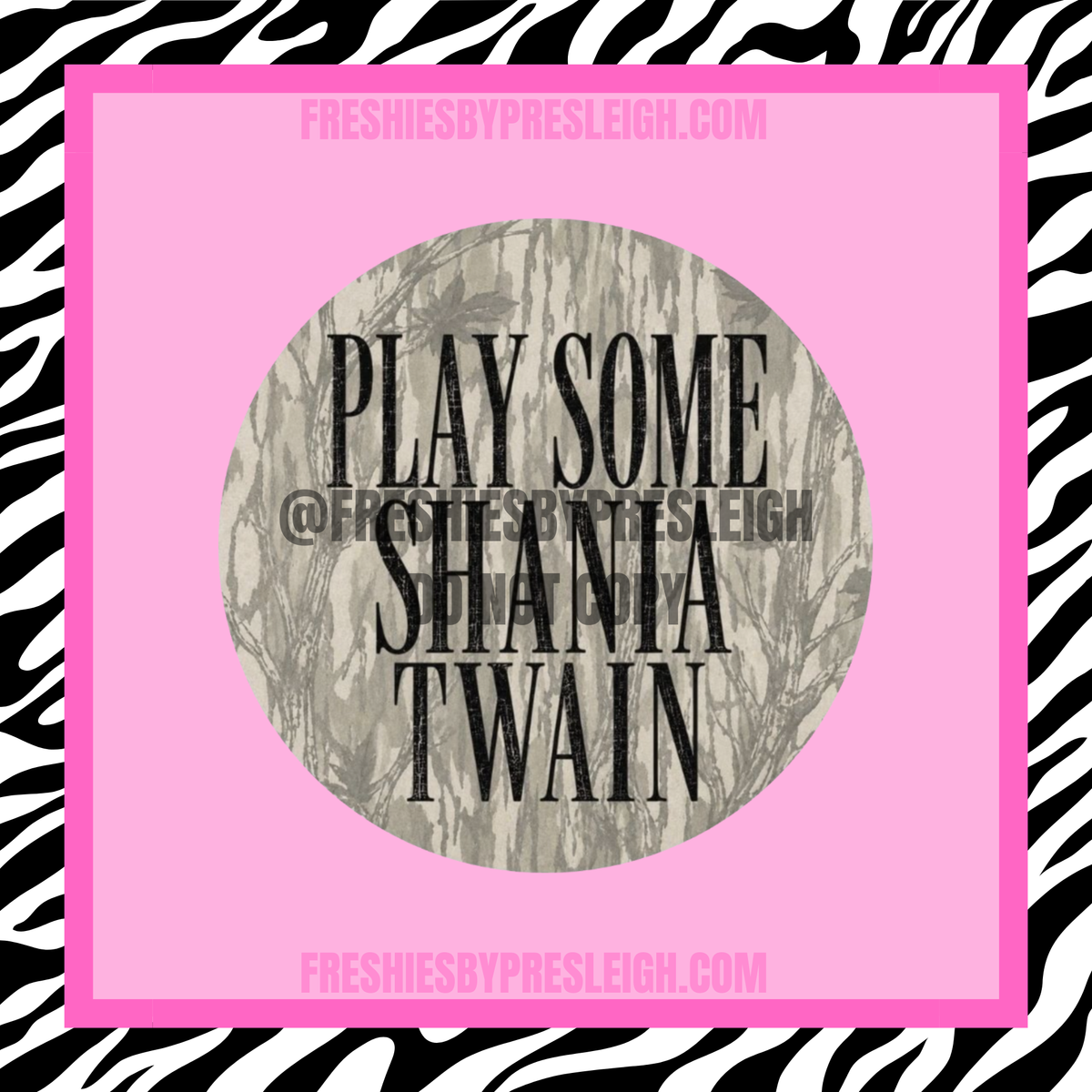 Camo Play Some ST Freshie Cardstock