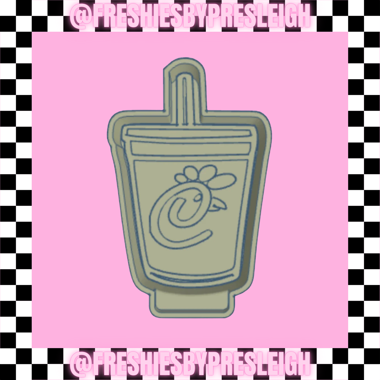 Chick Cup Freshie Mold