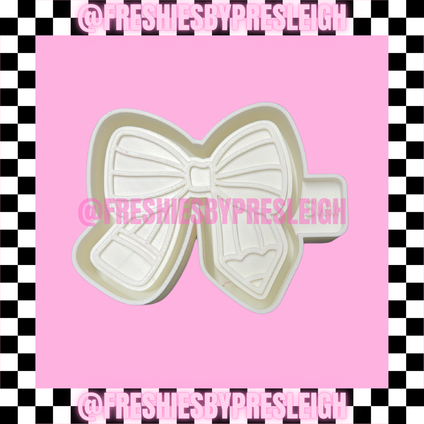 Pencil Bow Freshie Mold