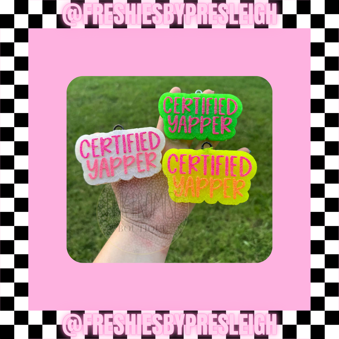 Certified Yapper Freshie Mold