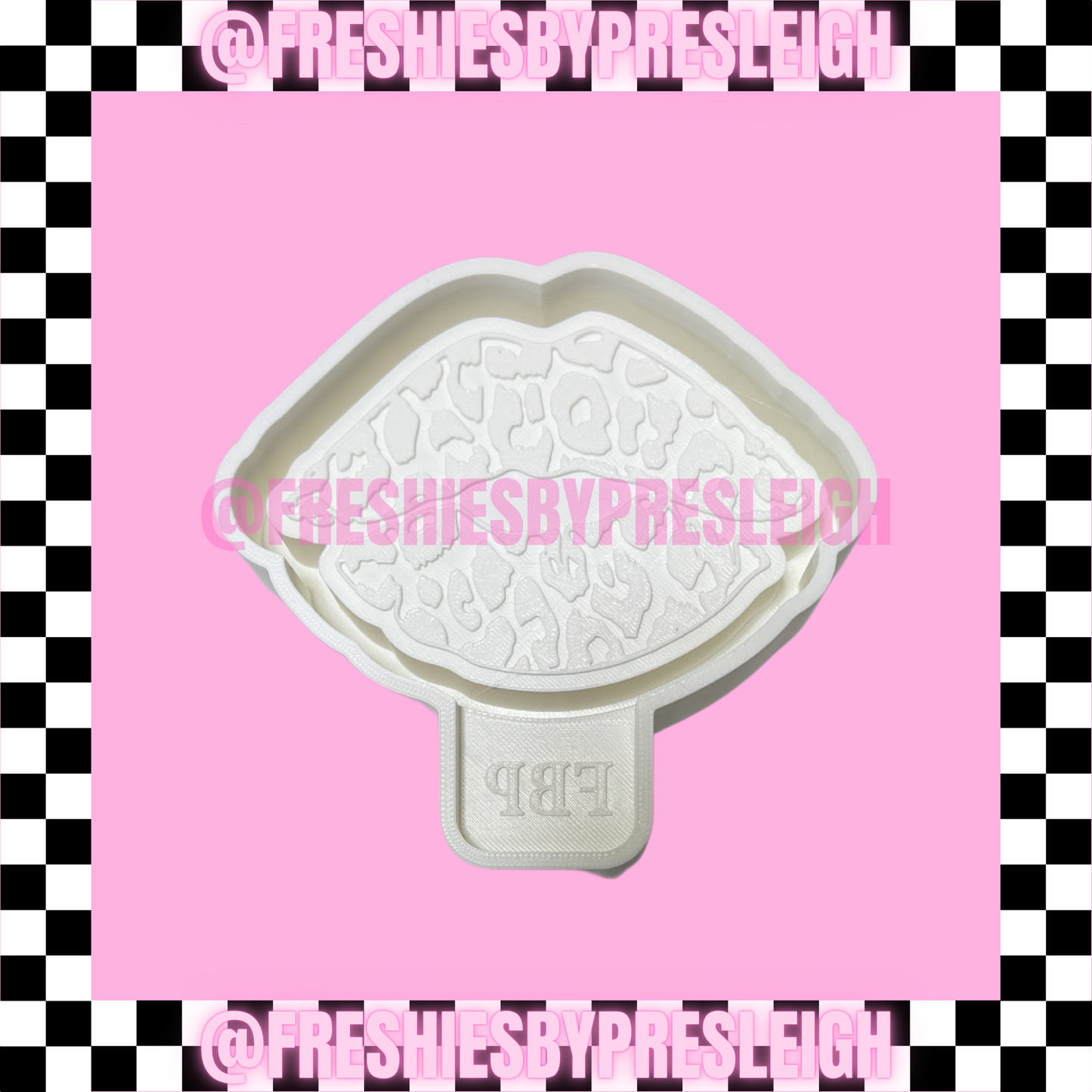 Leopard Lips Freshie Mold