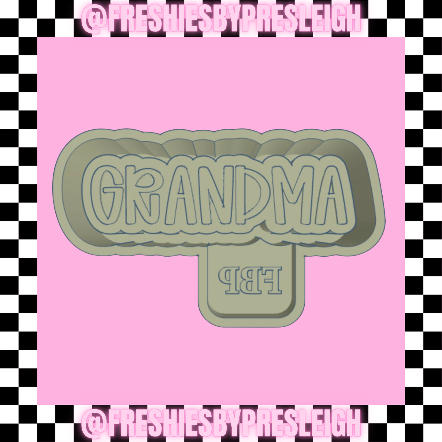 Grandma Freshie Mold