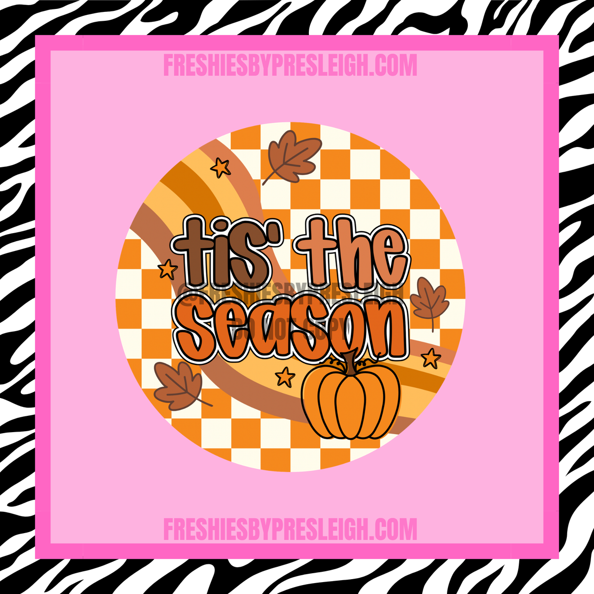 Tis' The Season Fall Freshie Cardstock