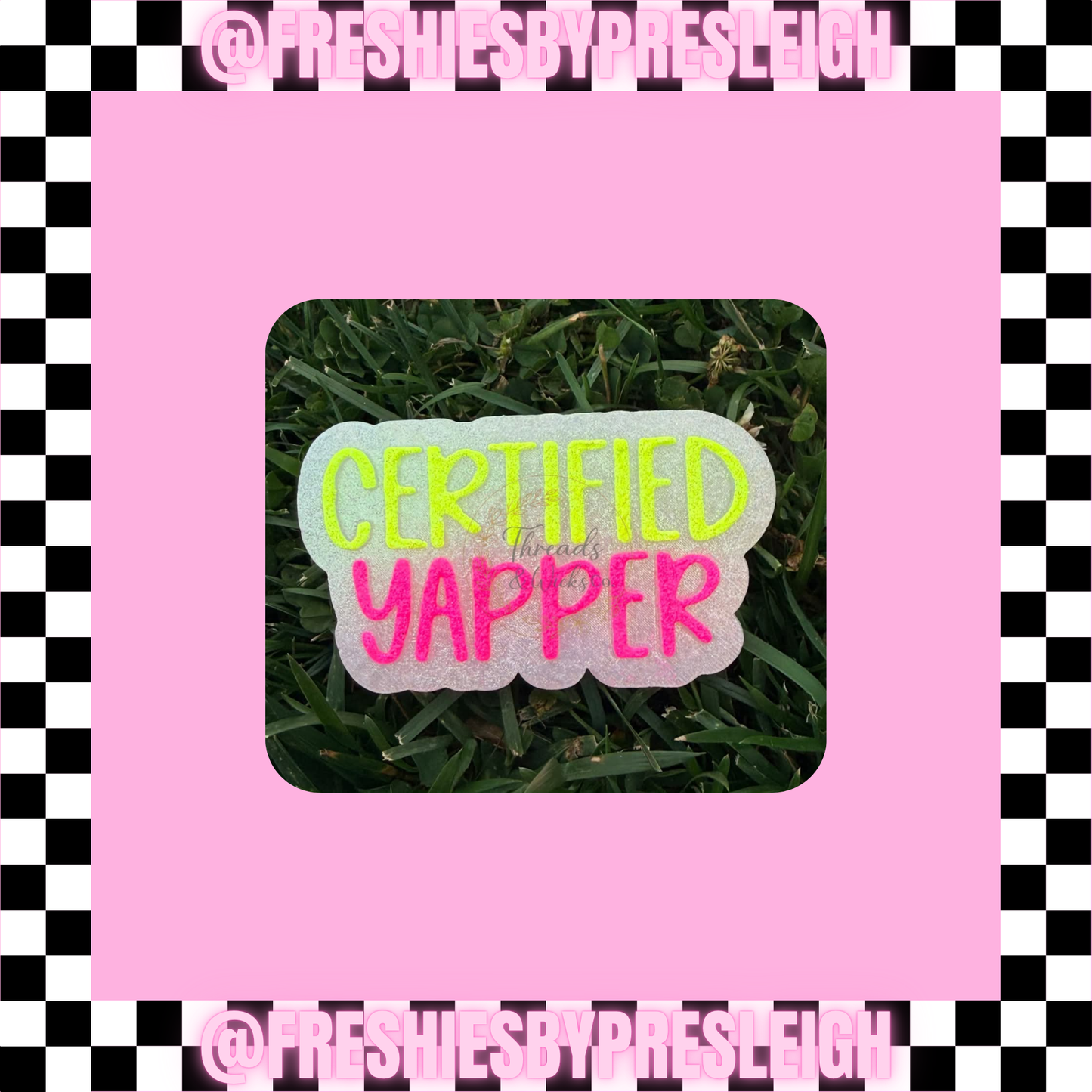 Certified Yapper Freshie Mold
