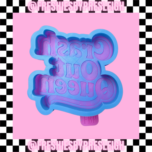 Crash Out Queen Freshie Mold