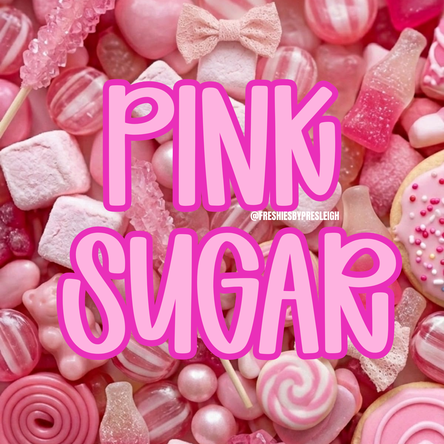 Pink Sugar Pre-Scented Freshie Beads