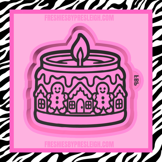 Christas Candle Freshie Mold