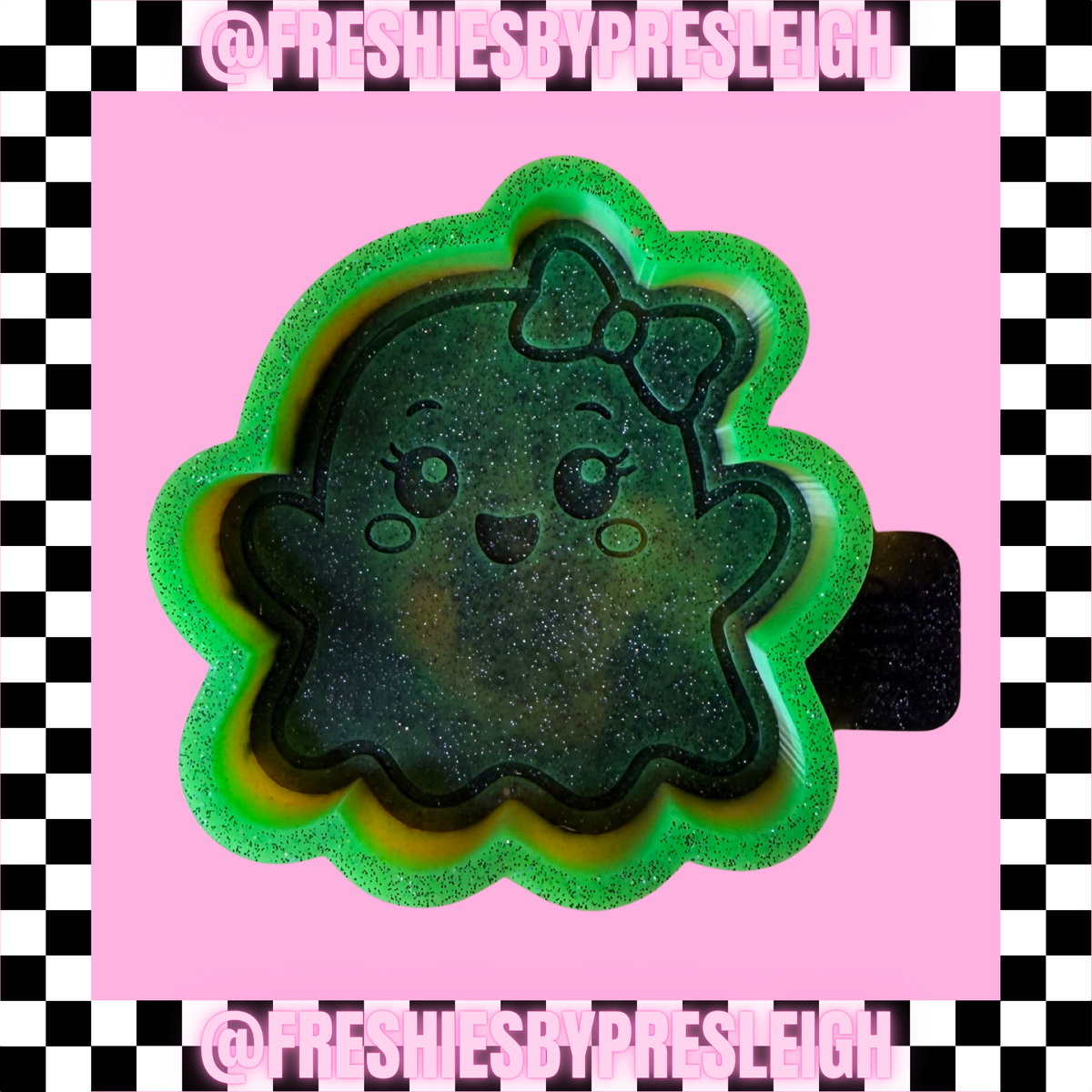 Bow Ghost Freshie Mold