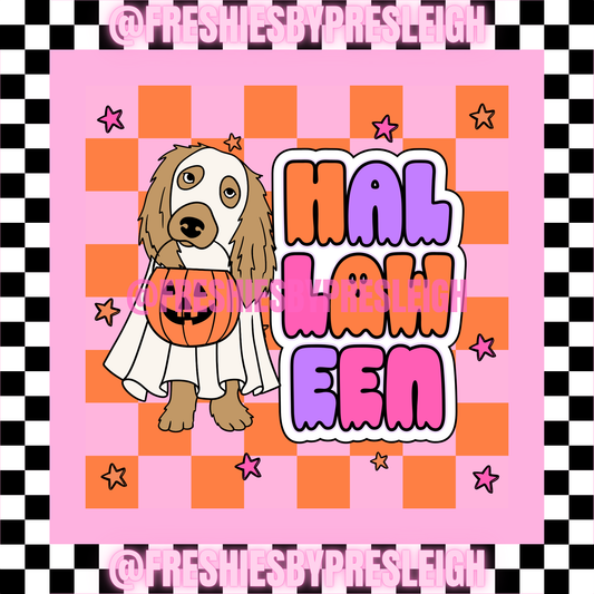 Halloweenie Freshie Card Stock