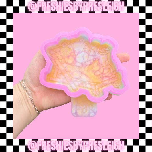 Summer Hippo Freshie Mold