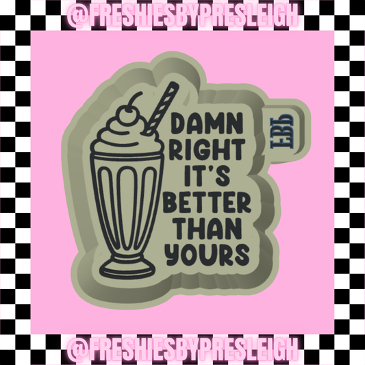 Milkshake Freshie Mold
