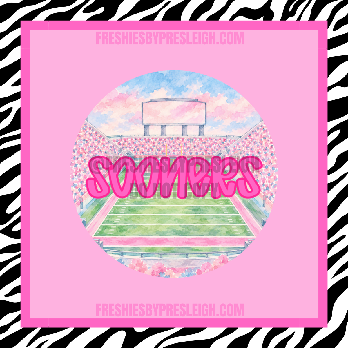 Pastel Sooners Freshie Cardstock