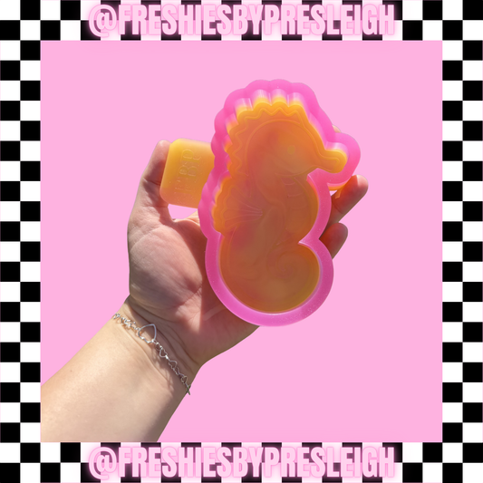 Seahorse Freshie Mold