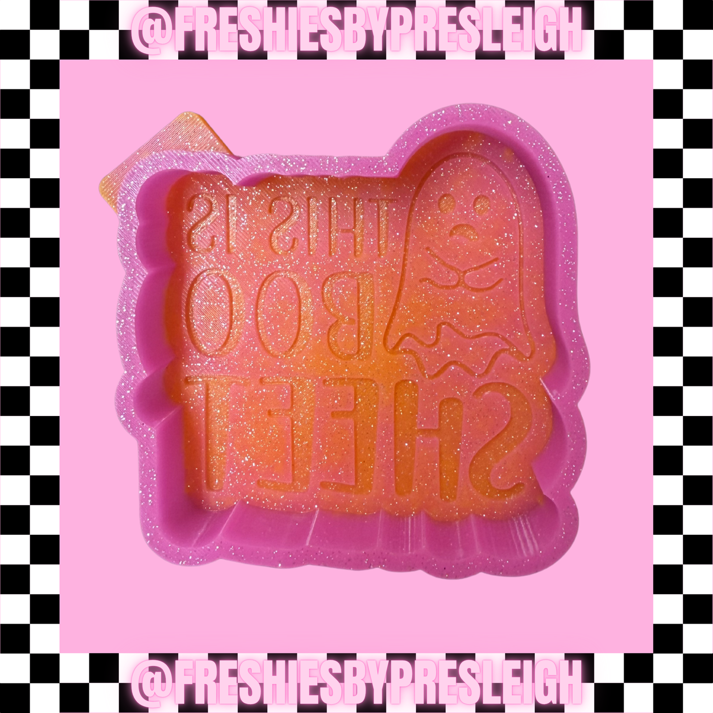 This Is Boo Sheet Freshie Mold