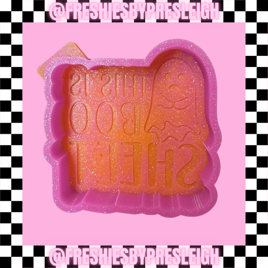 This Is Boo Sheet Freshie Mold