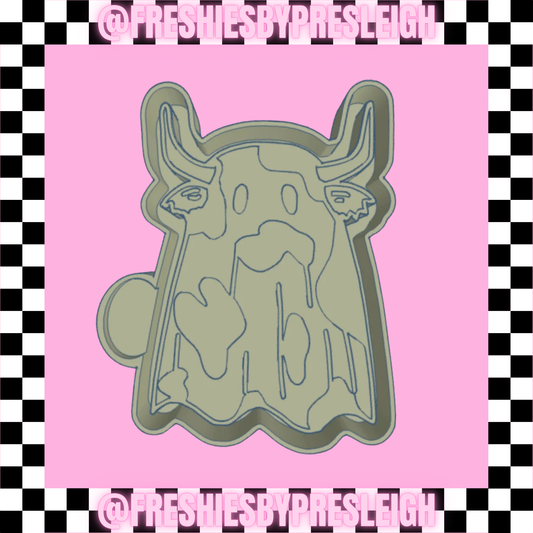 Cow Ghost Freshie Mold
