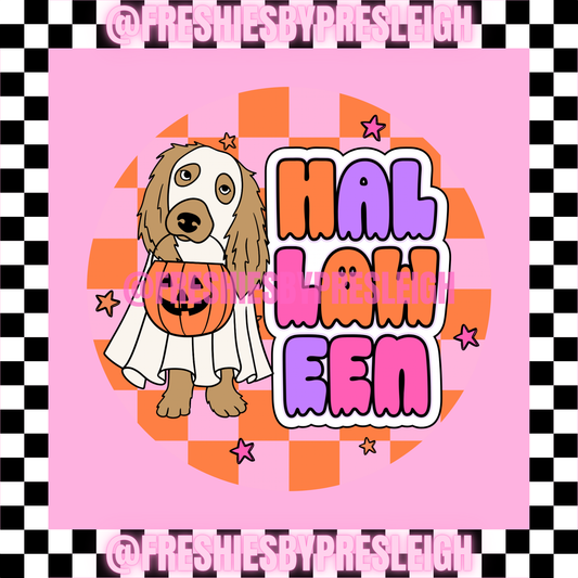 Halloweenie Freshie Card Stock