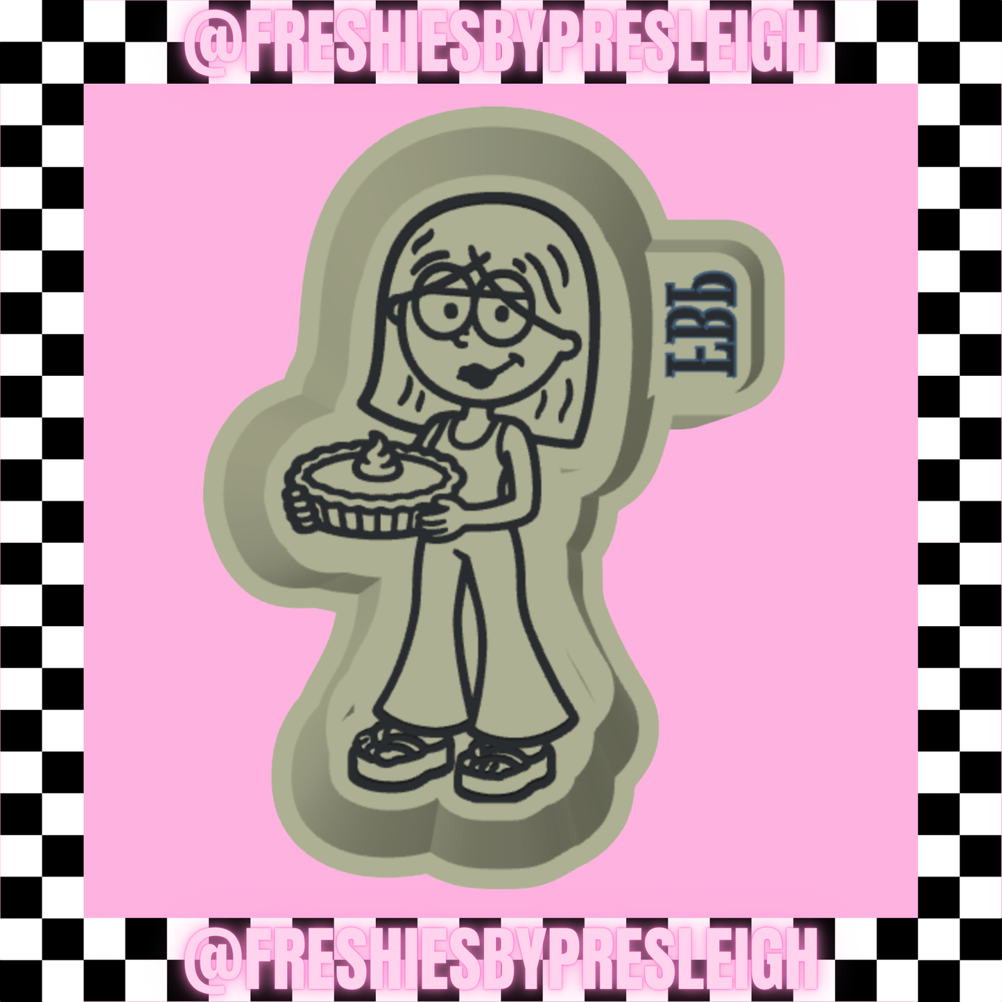 LM Pumpkin Pie Freshie Mold