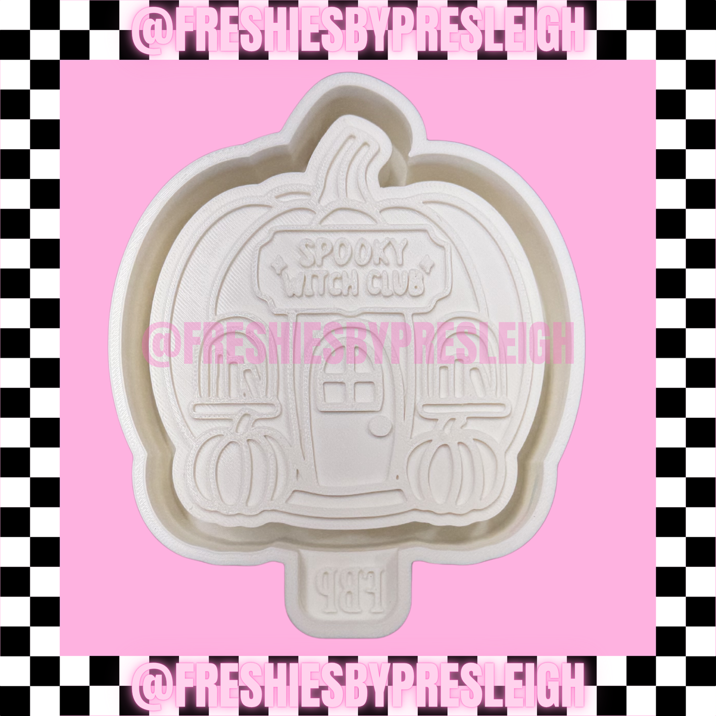 Spooky Club Pumpkin Freshie Mold