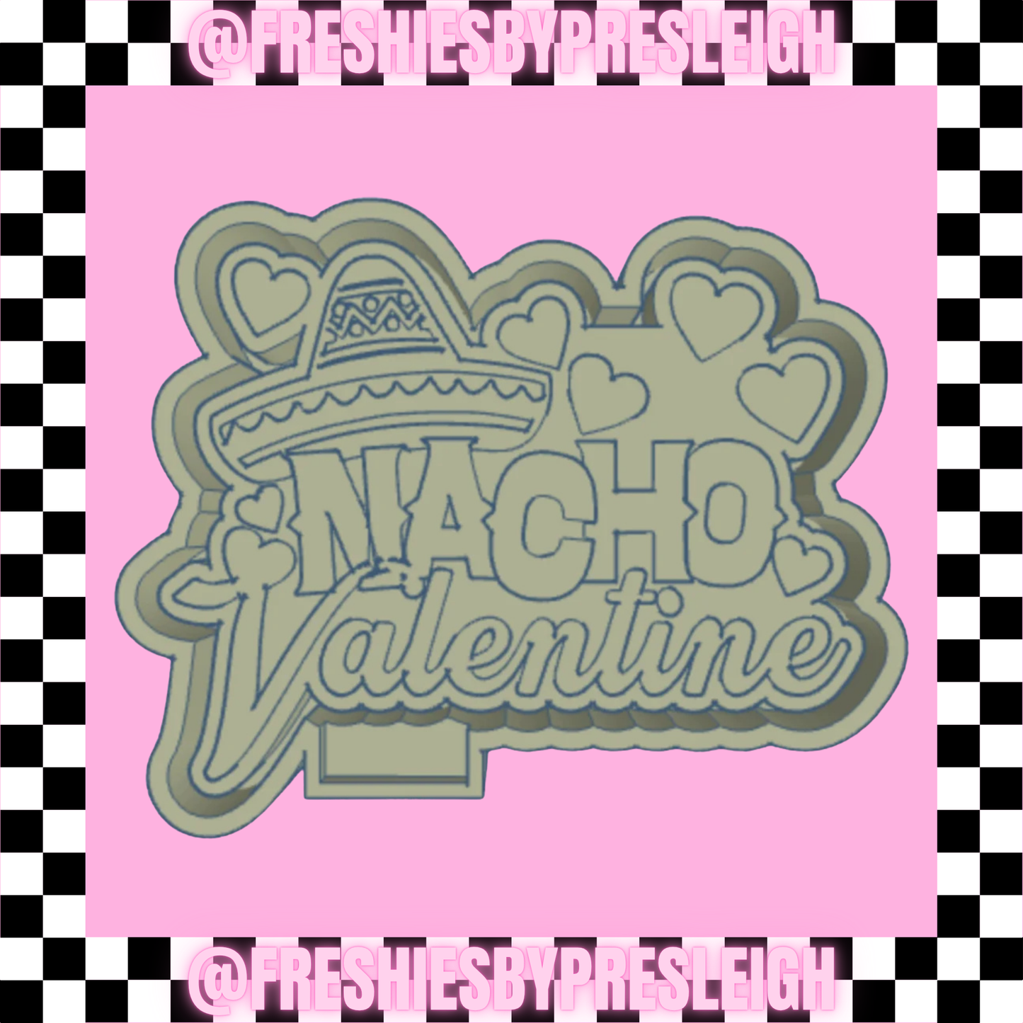 Nacho Valentine Freshie Mold
