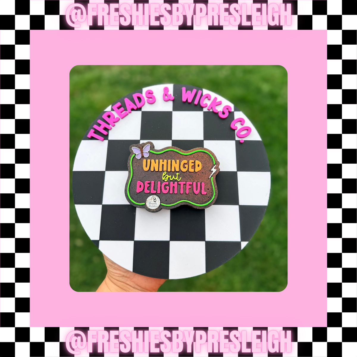 Unhinged But Delightful Freshie Mold