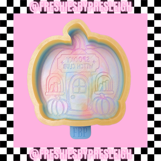 Spooky Club Pumpkin Freshie Mold