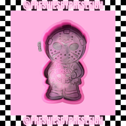 Mask Face w/ Pumpkin Freshie Mold