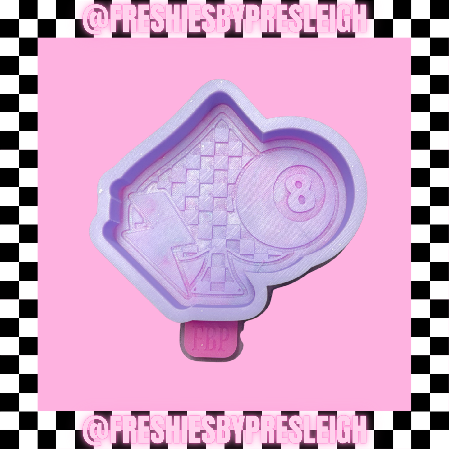 Punchy Spade Freshie Mold