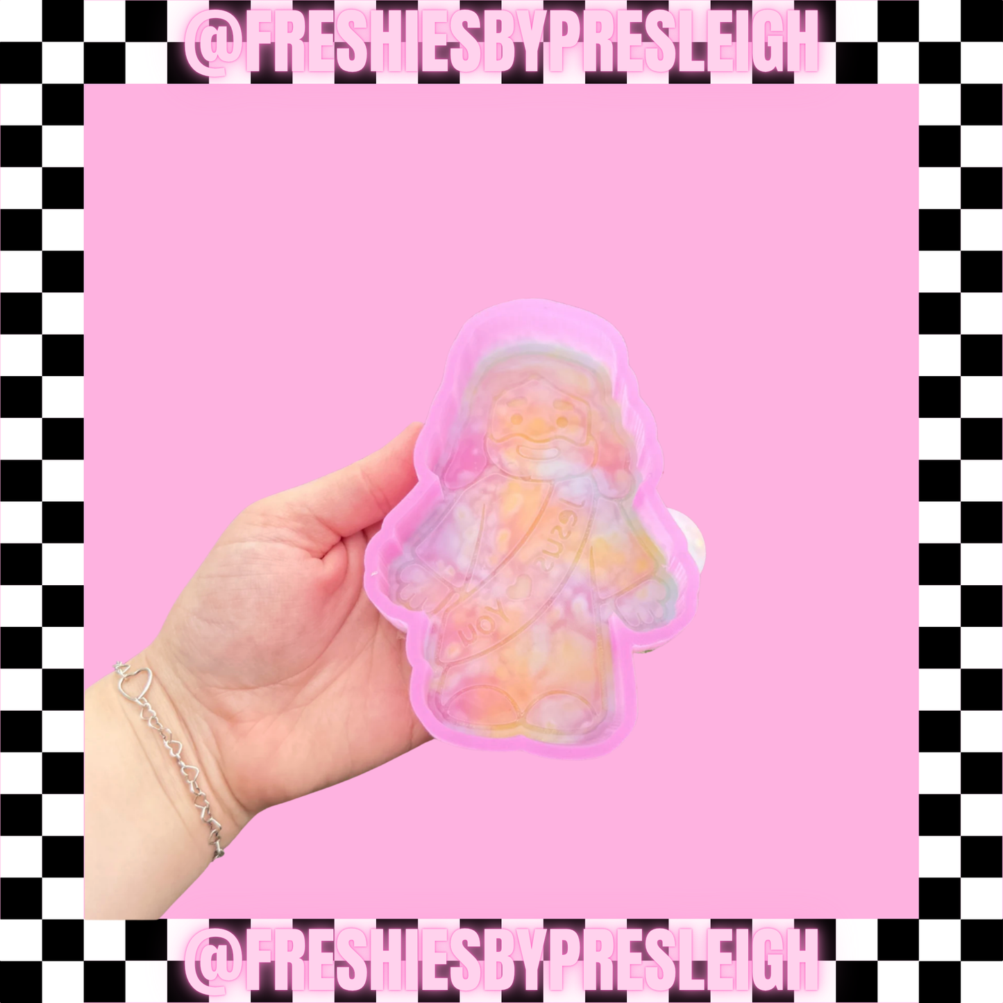 Jesus Loves You Freshie Mold